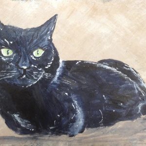 "Black Cat" Card